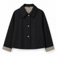 Manteau d'automne-hiver décontracté pour femme, à manches longues et boutonnage simple
