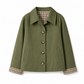 Manteau d'automne-hiver décontracté pour femme, à manches longues et boutonnage simple