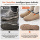 Bottes d'hiver imperméables pour femmes, chaussons chauds rembourrés de coton avec coin compensé caché, semelle souple antidérapante, chaussures de marche décontractées