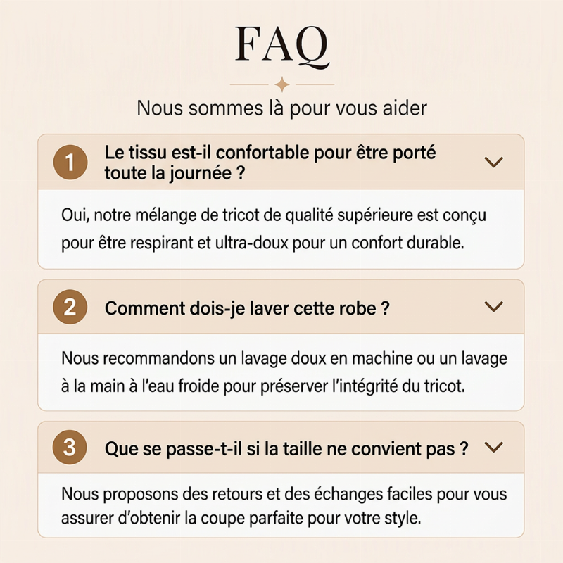Robe longue en maille côtelée à manches bouffantes pour femme