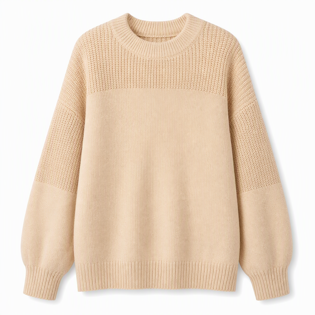 Pull en maille unisexe pour femme
