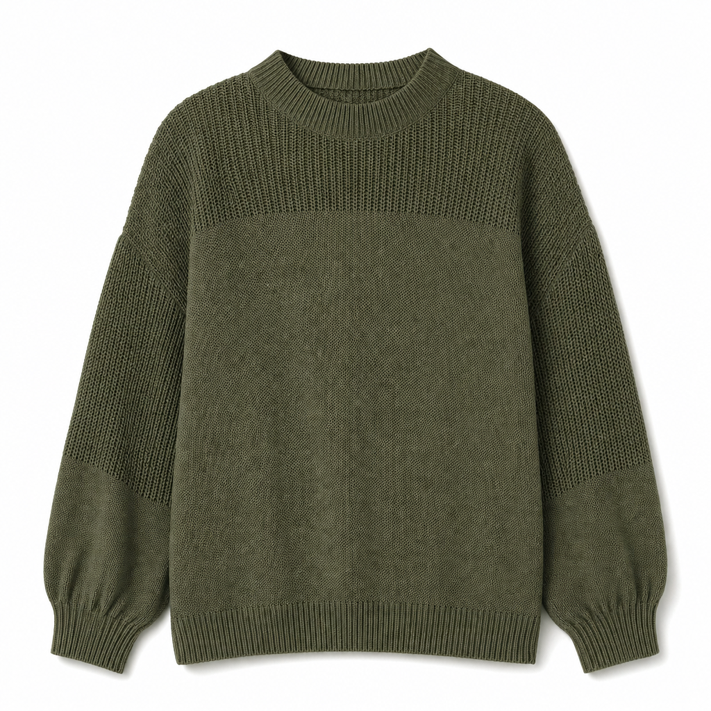 Pull en maille unisexe pour femme