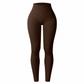 Pantalons de yoga côtelés sans couture taille haute, leggings de sport pour la salle de sport, collants athlétiques