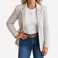 Veste classique à un bouton pour femme