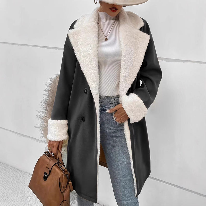 👜 -50 % sur toute la mode femme ! ✨Manteau en laine élégant d'hiver pour femmes