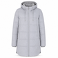 👜 -50 % sur toute la mode femme ! ✨Manteau matelé long à capuche et coupe slim, couleur unie, avec poches pour l'hiver