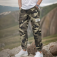 Pantalon de travail décontracté à motif camouflage