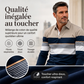 Haut rayé à bloc de couleurs classique pour homme