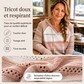 Sweet-capuche en maille ajourée et colorblock pour femme