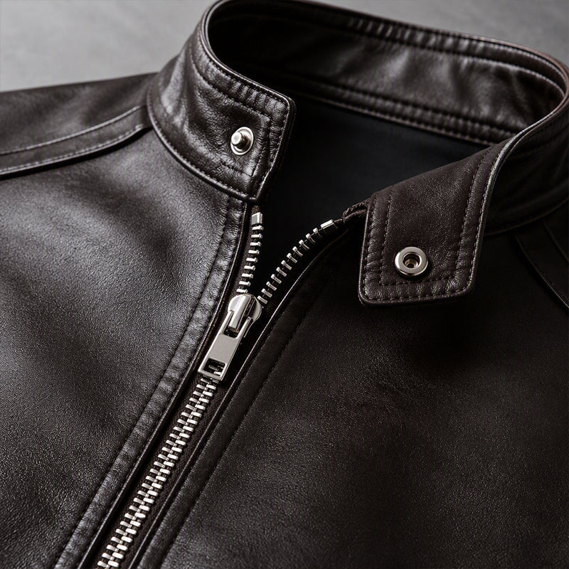 Veste de motard chaude et ajustée