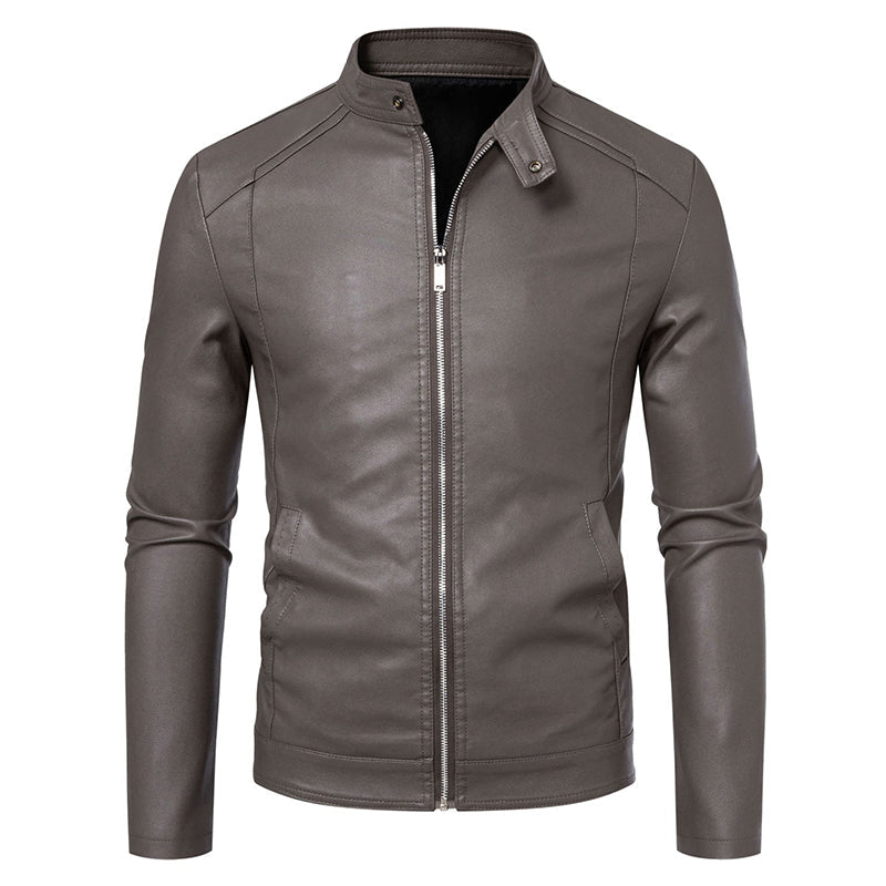 Veste de motard chaude et ajustée