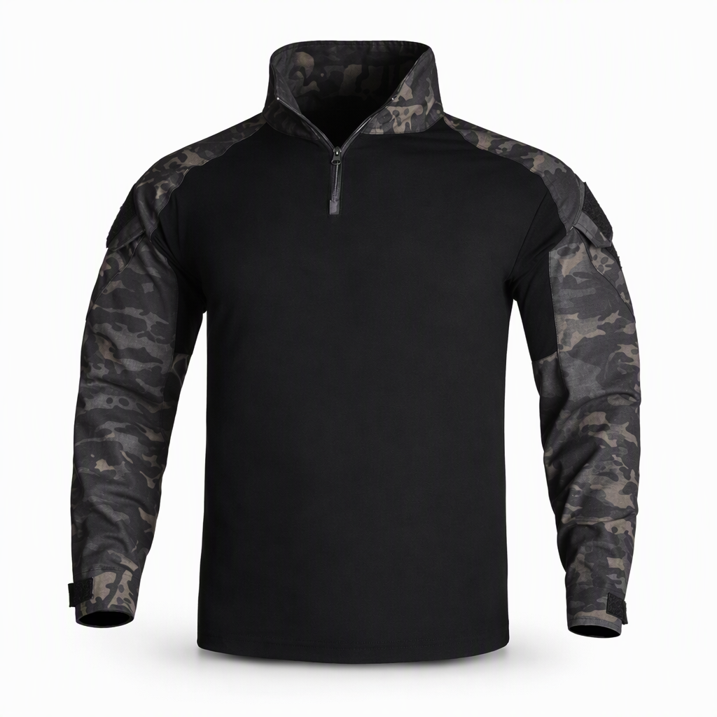 Veste tactique à manches longues pour homme