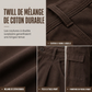 Pantalon cargo ample taille haute pour femme, jambes larges, poches utilitaires, coupe décontractée en mélange coton