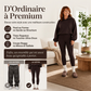 Ensemble femme décontracté et confortable : sweat à capuche + legging