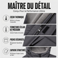 Veste à capuche thermique et coupe-vent d'hiver pour homme