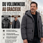 Veste à capuche thermique et coupe-vent d'hiver pour homme