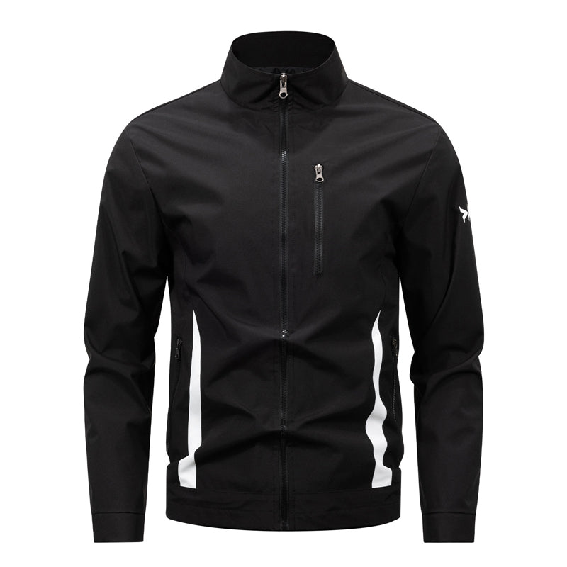 📢📢50 % DE RÉDUCTION !! ⏰Veste décontractée à col montant et fermeture éclair pour homme