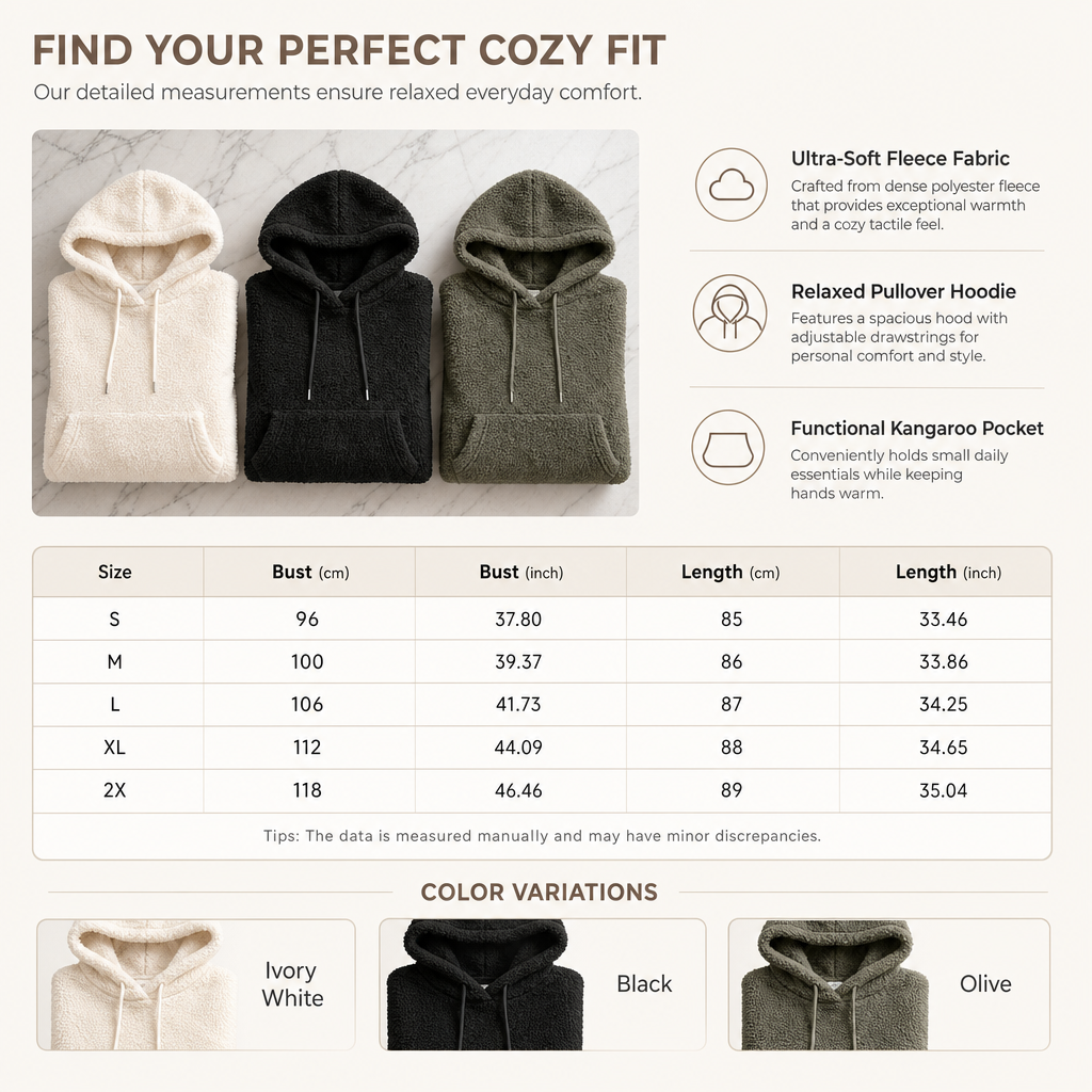 📢📢50 % DE RÉDUCTION !! ⏰Robe-sweat à capuche décontractée en polaire duveteuse pour femme