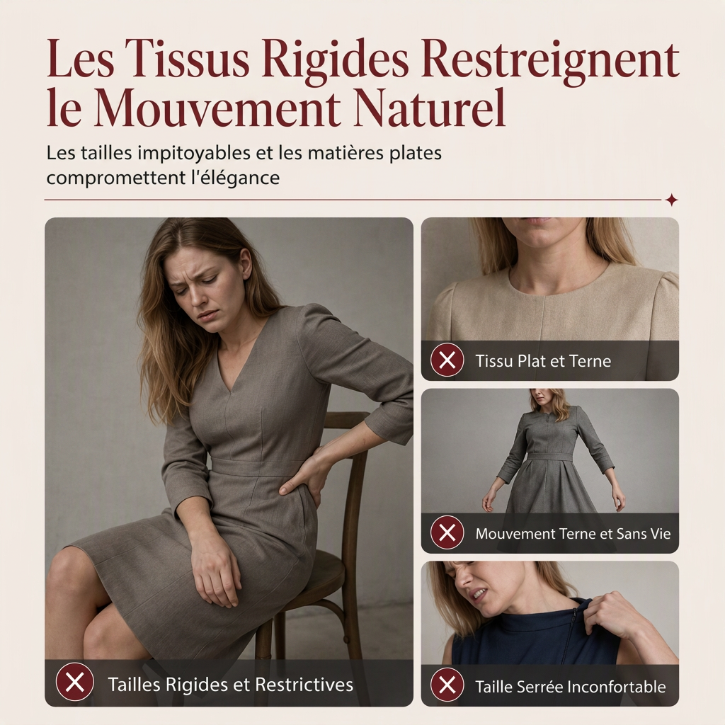 Robe longue en velours unicolore à col en V et manches longues pour femme