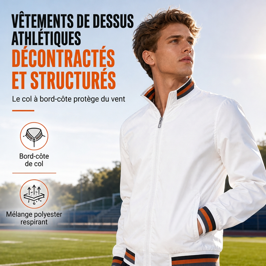 🔥 50% de réduction 🔥Veste décontractée unie pour homme