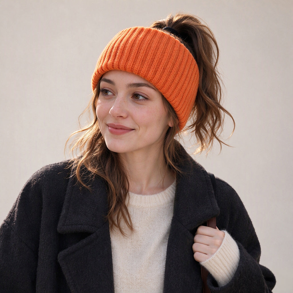 👜 -50 % sur toute la mode femme ! ✨Bandeau de sport large en maille côtelée