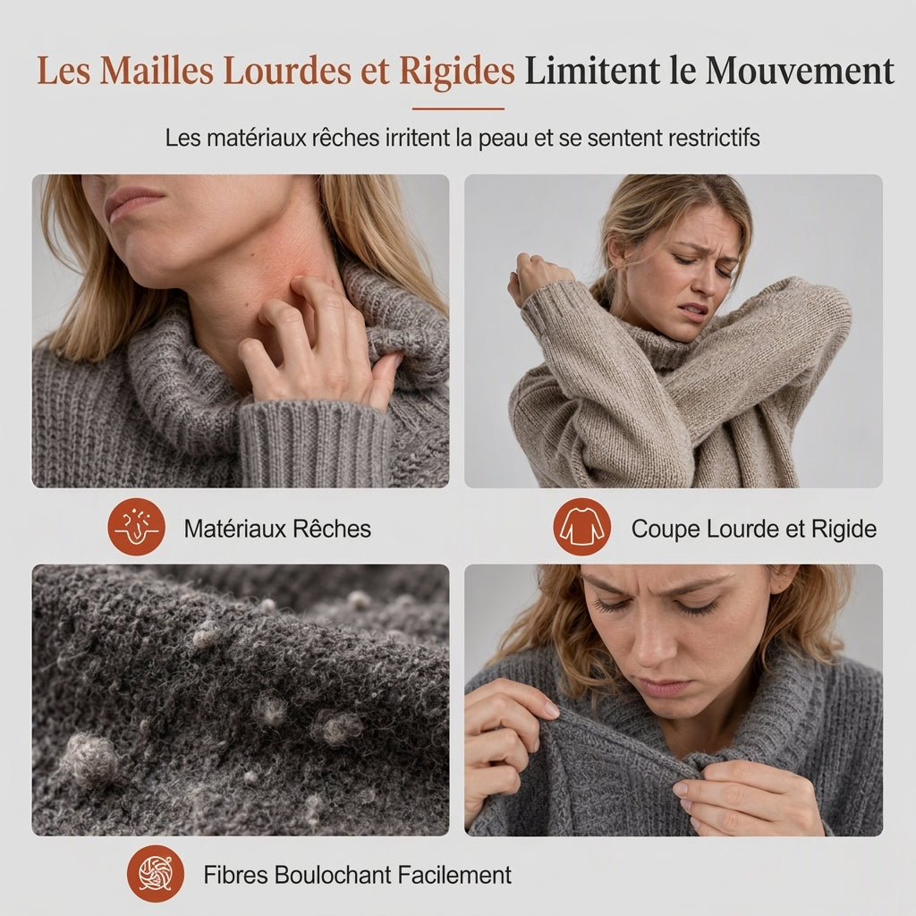 Gilet en maille femme mi-long à ouverture devant avec poignets côtes