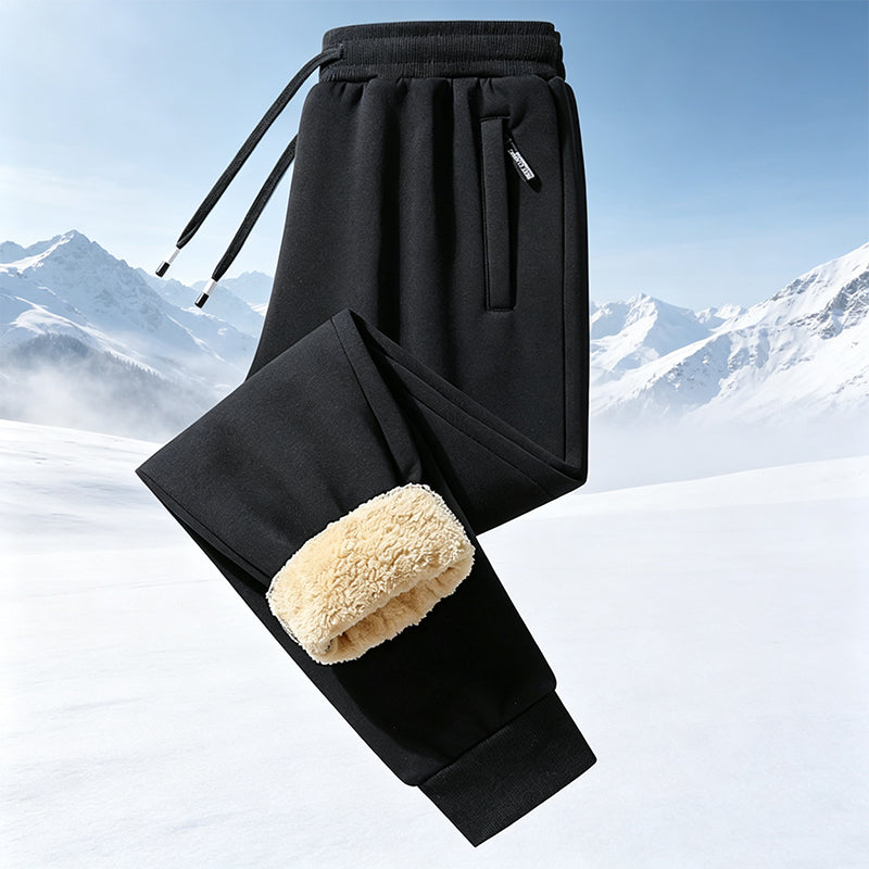 Pantalon de survêtement chaud d'hiver pour homme