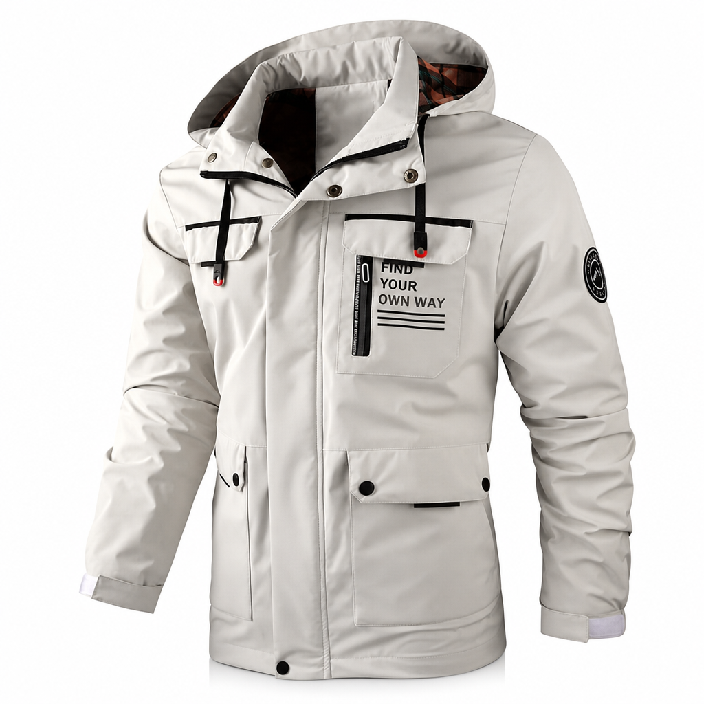 Parka chaude décontractée pour homme