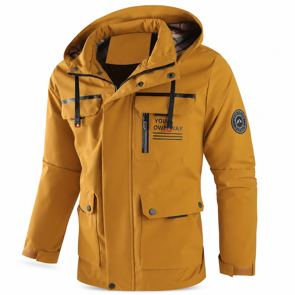 Parka chaude décontractée pour homme