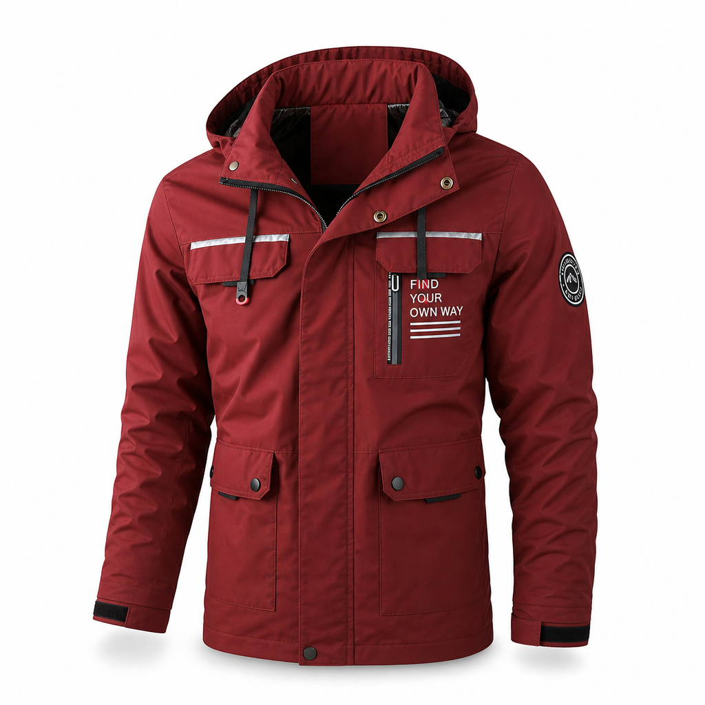 Parka chaude décontractée pour homme