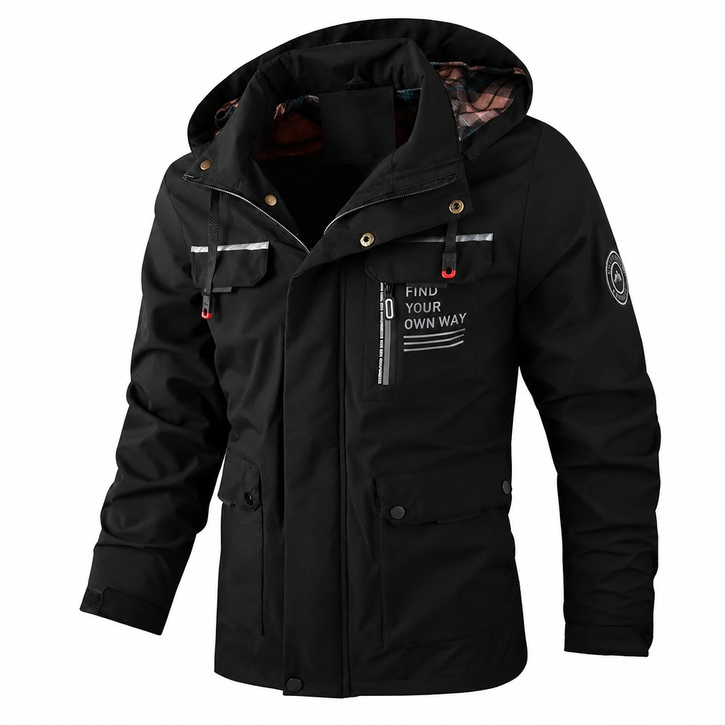 Parka chaude décontractée pour homme