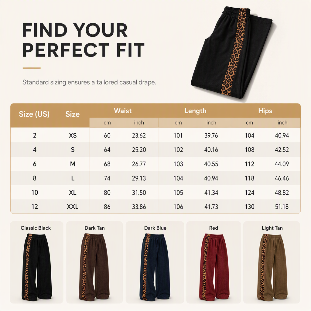 Pantalon de sport décontracté pour femme, à jambes larges, avec taille élastiquée et couleur contrastée