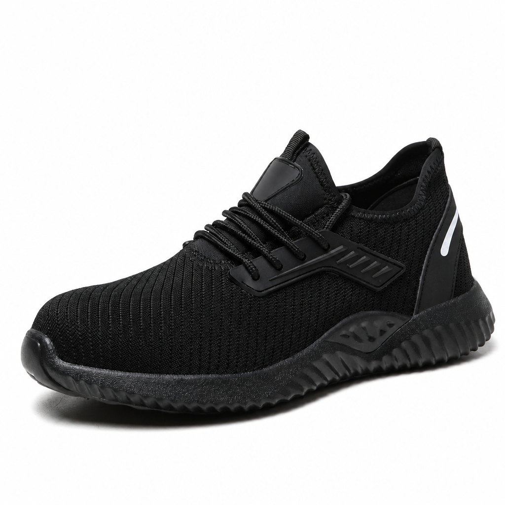 Chaussures de sécurité à embout acier pour homme, Bottines de travail respirantes légères, Chaussures de protection résistantes à la perforation