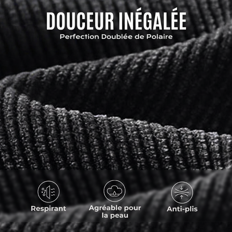 Pantalon décontracté ajusté pour homme