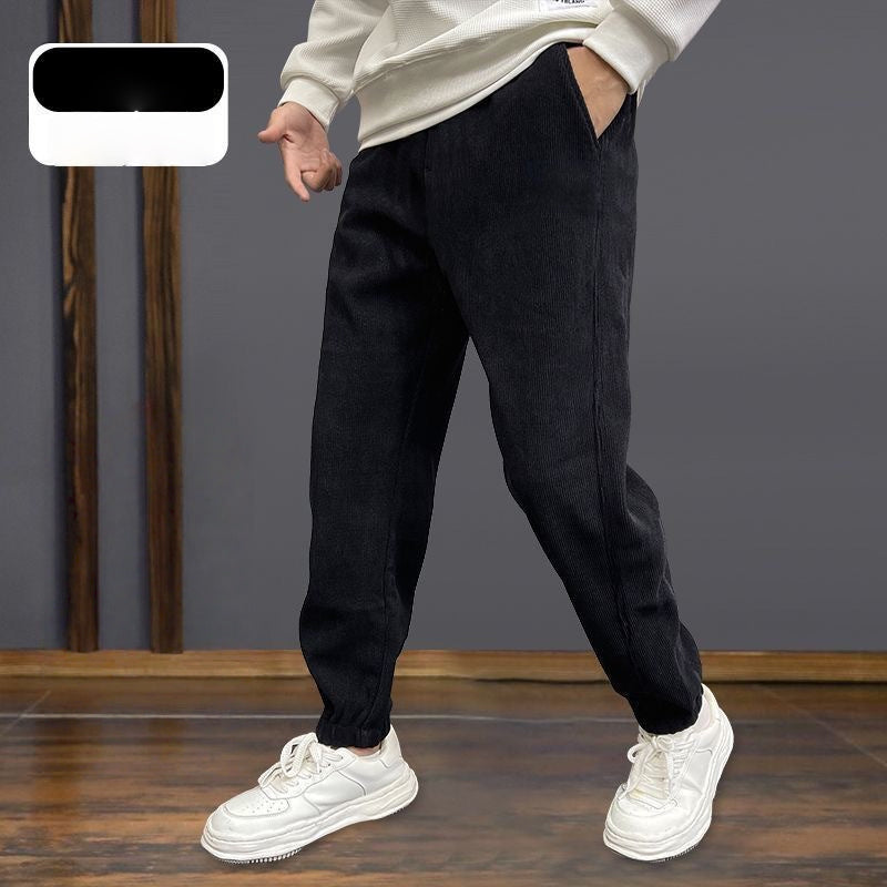 Pantalon décontracté ajusté pour homme