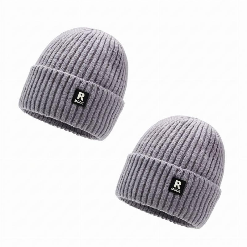 Bonnet chaud en maille slouchy pour homme