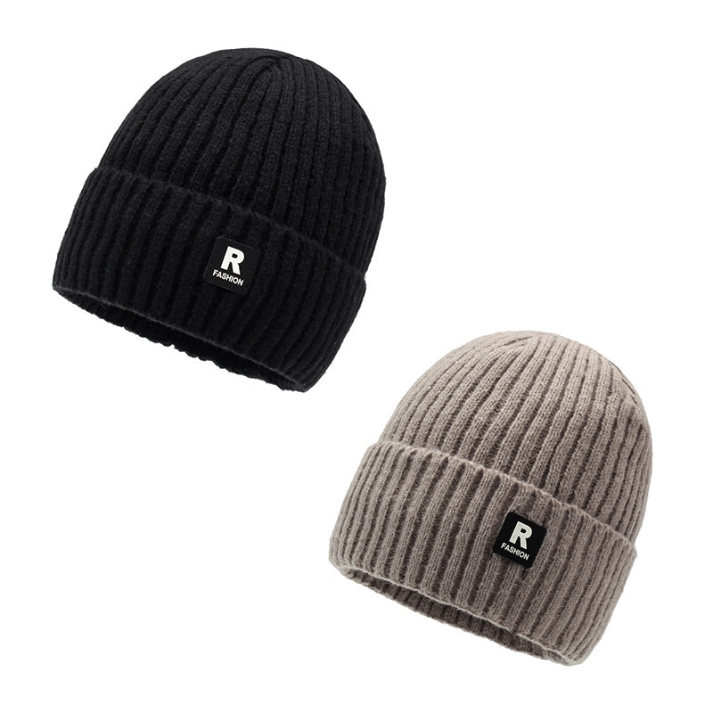 Bonnet chaud en maille slouchy pour homme