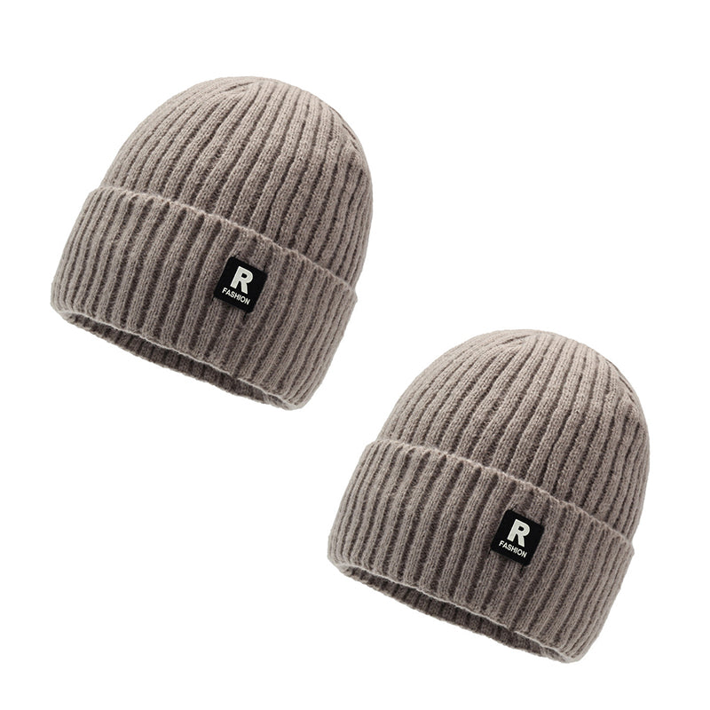Bonnet chaud en maille slouchy pour homme
