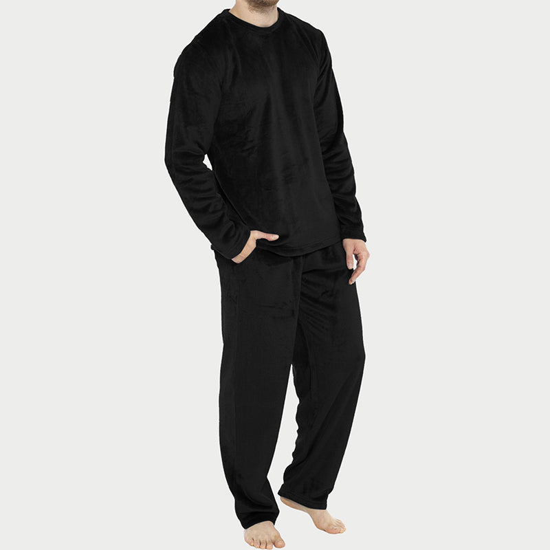 Ensemble Pyjama Velours Thermique Confortable pour Homme