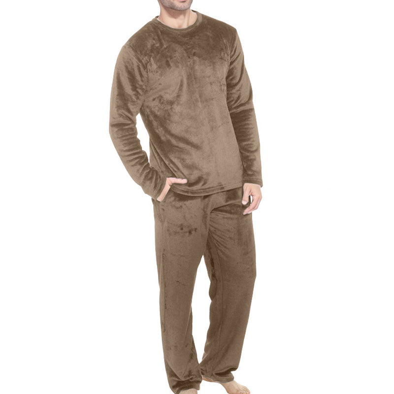 Ensemble Pyjama Velours Thermique Confortable pour Homme