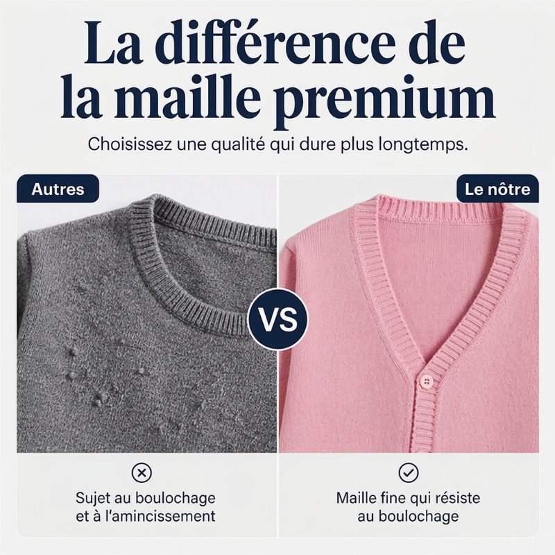 🔥 50% de réduction 🔥Cardigan chaud en maille pour femme avec poches