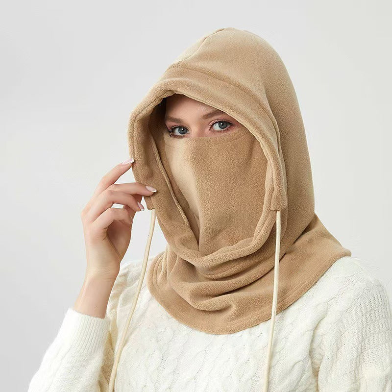 Masque facial et cagoule thermiques d'hiver tout-en-un