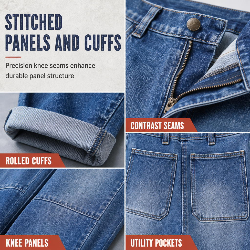 Jeans extensibles pour femmes grandes tailles, taille mi-haute, pantalons en jean à jambe barrée courte avec ourlet retroussé et poches plaquées cousues