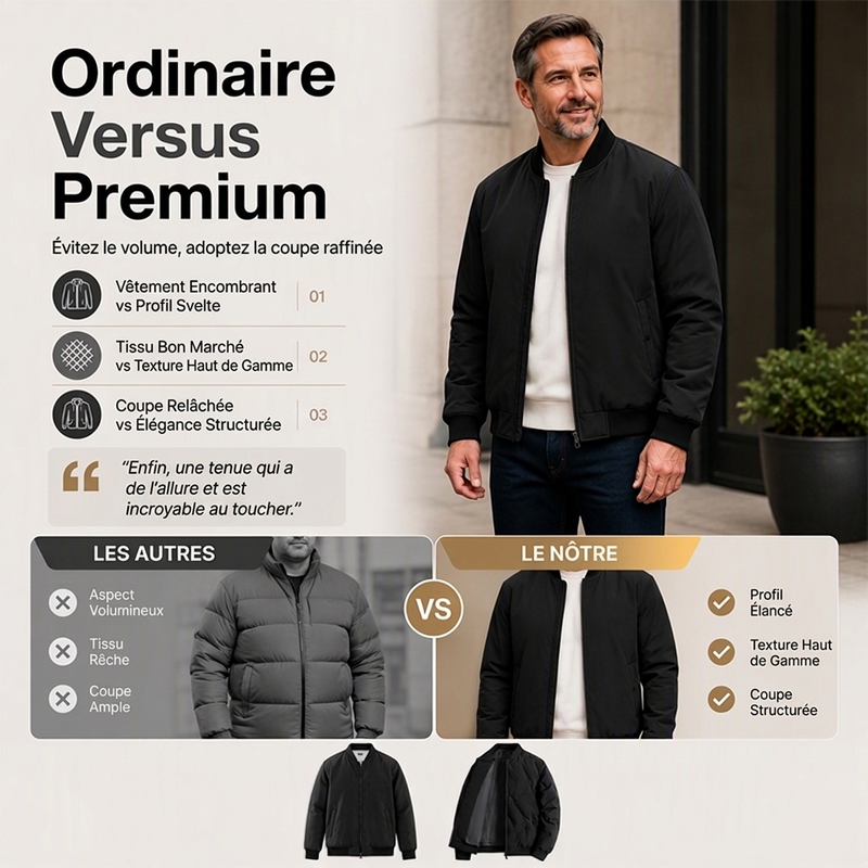 Veste de baseball chaude d'hiver pour homme