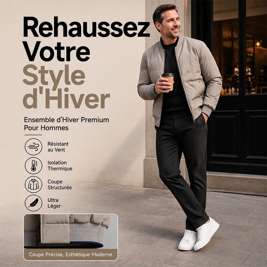 Veste de baseball chaude d'hiver pour homme