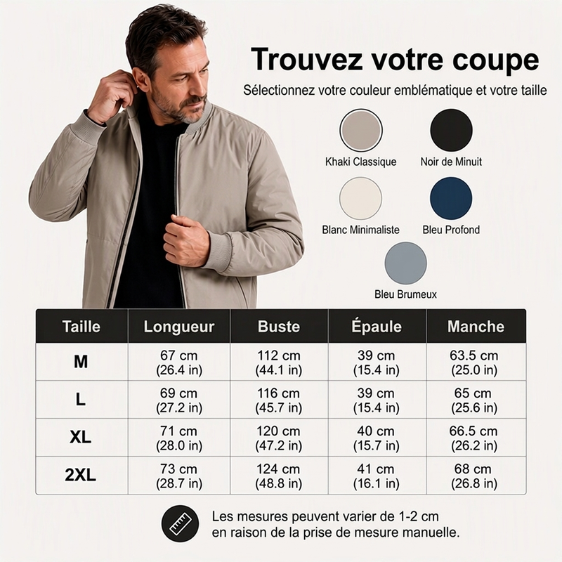 Veste de baseball chaude d'hiver pour homme