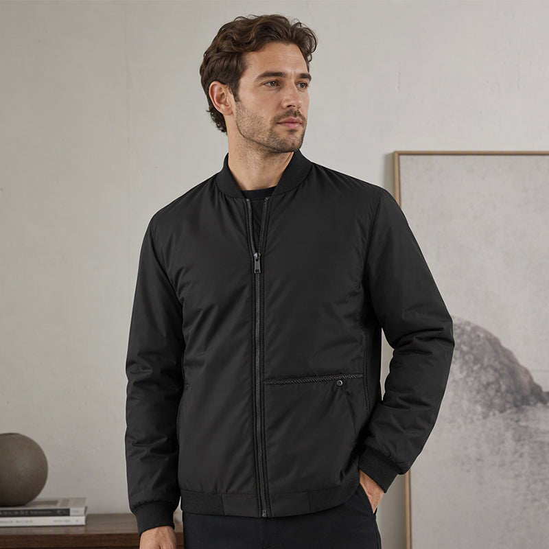 Veste de baseball chaude d'hiver pour homme