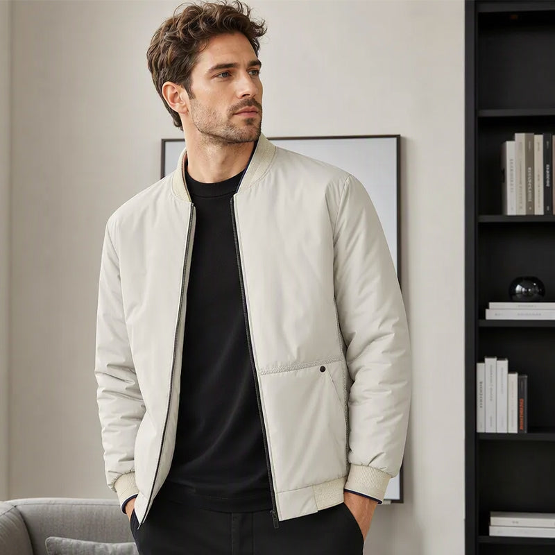 Veste de baseball chaude d'hiver pour homme