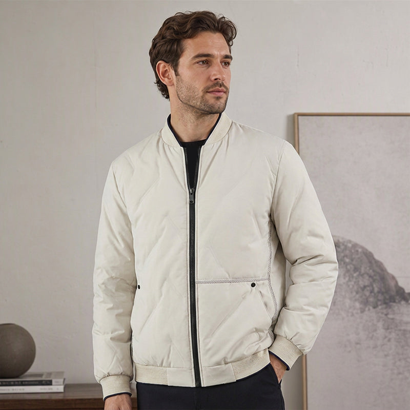 Veste de baseball chaude d'hiver pour homme
