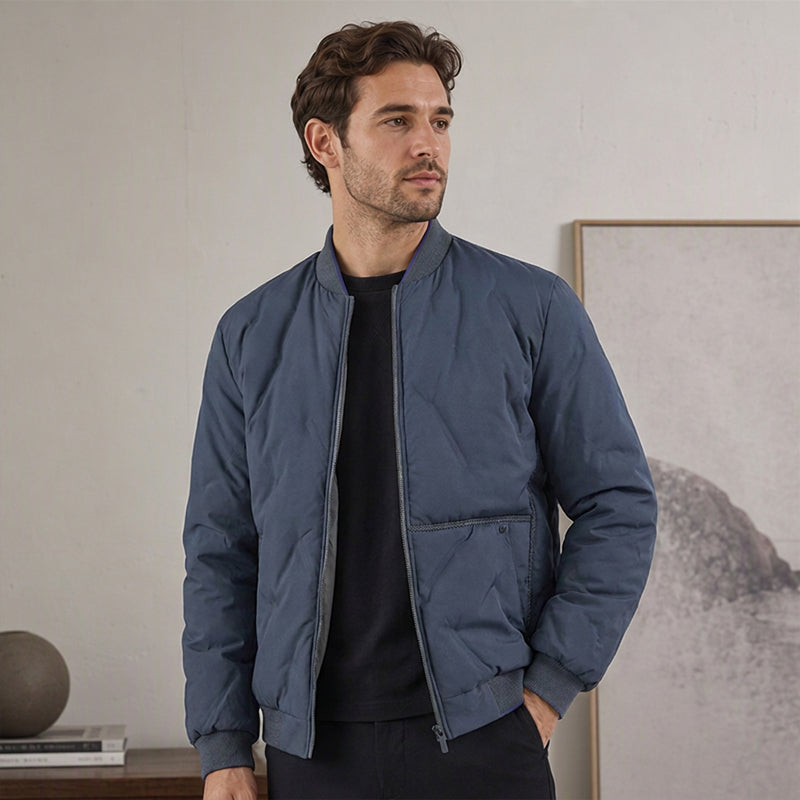 Veste de baseball chaude d'hiver pour homme